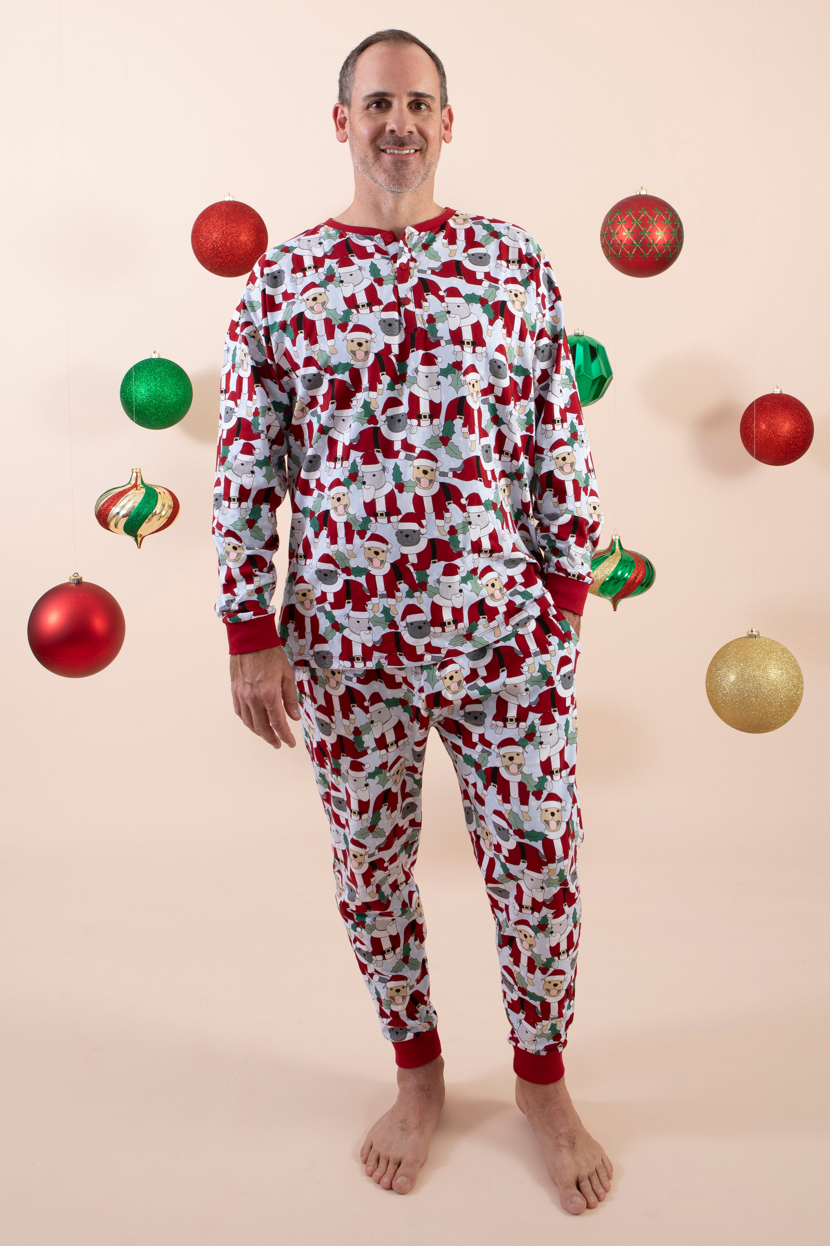 Santa Paws Men's Winter PJ Set