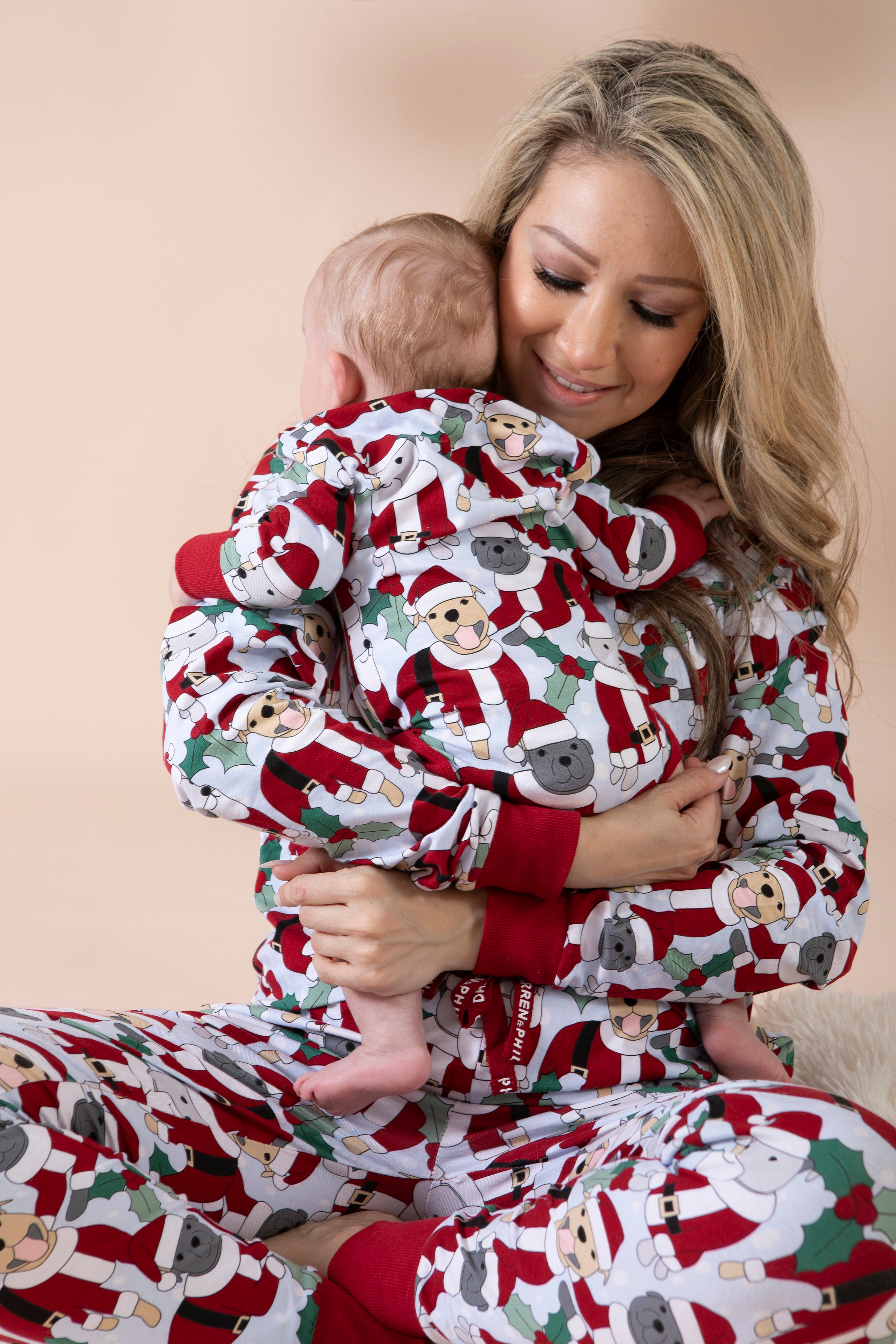 Santa Paws Baby Onesie