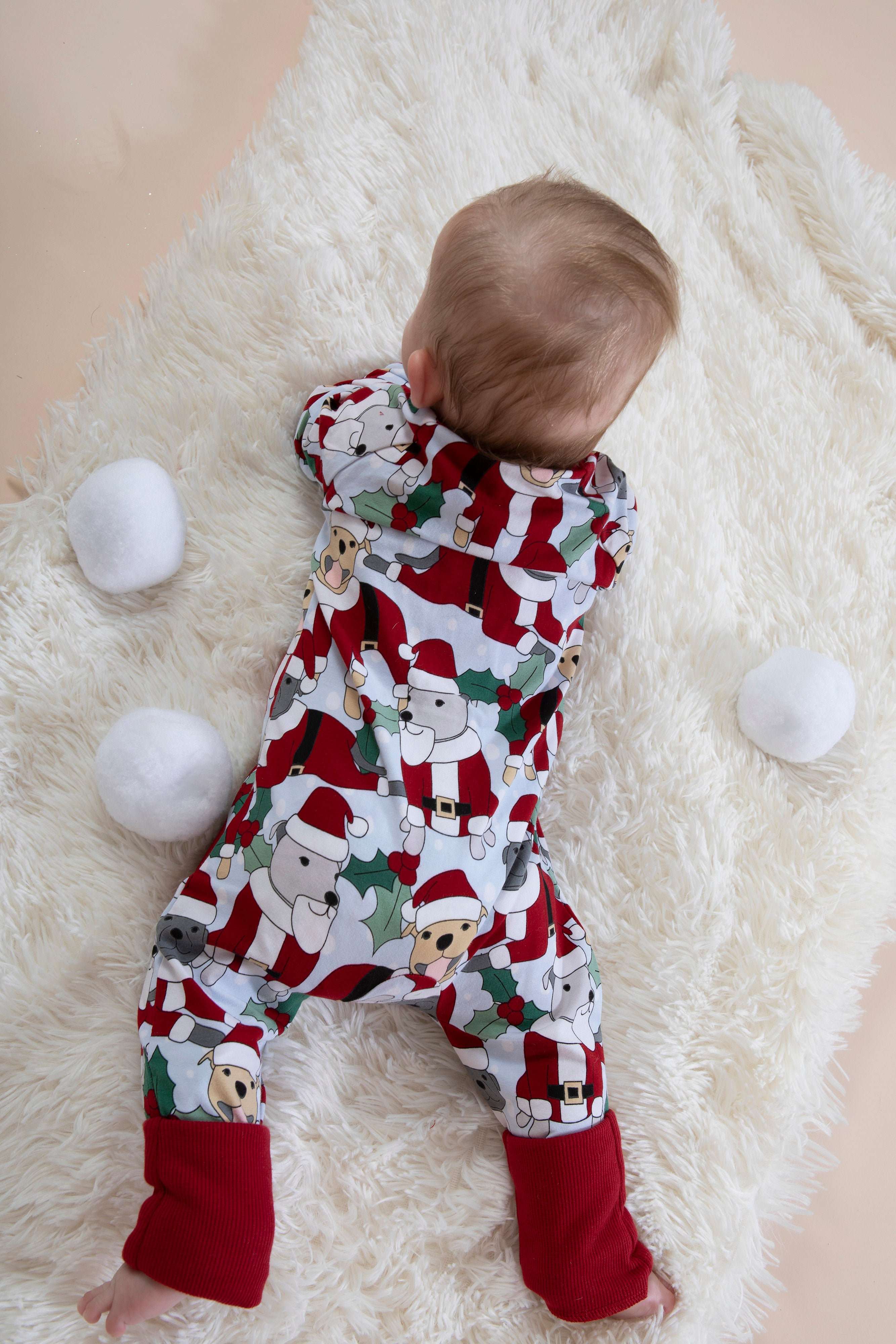 Santa Paws Baby Bodysuit