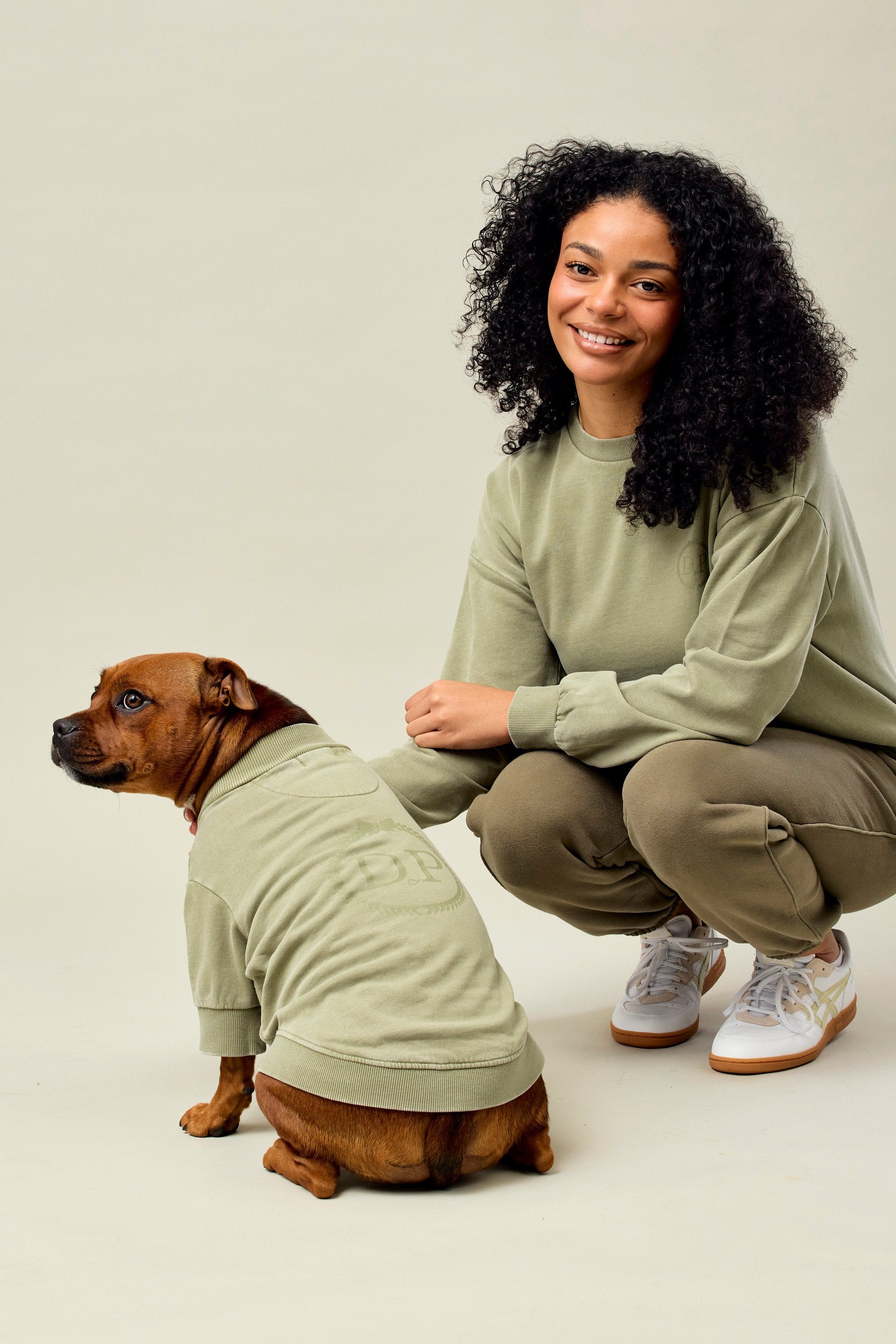 BFF Dog Sweatshirt - Olive