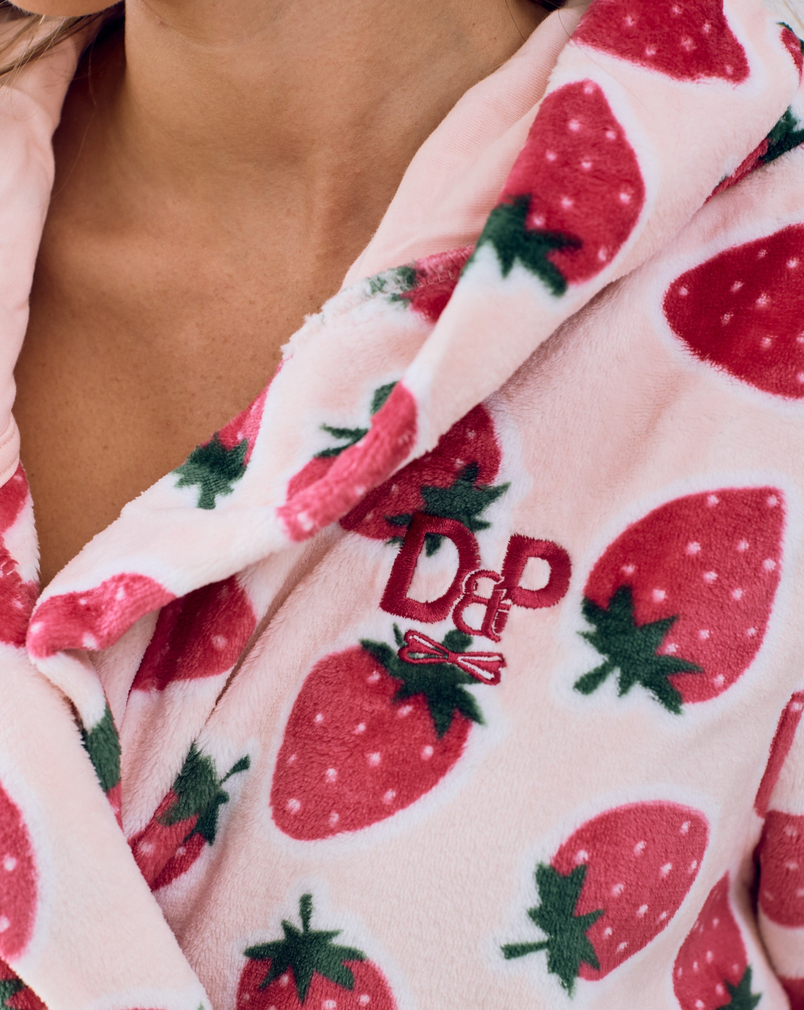 Cutie Frutti Women's Robe | Strawberry