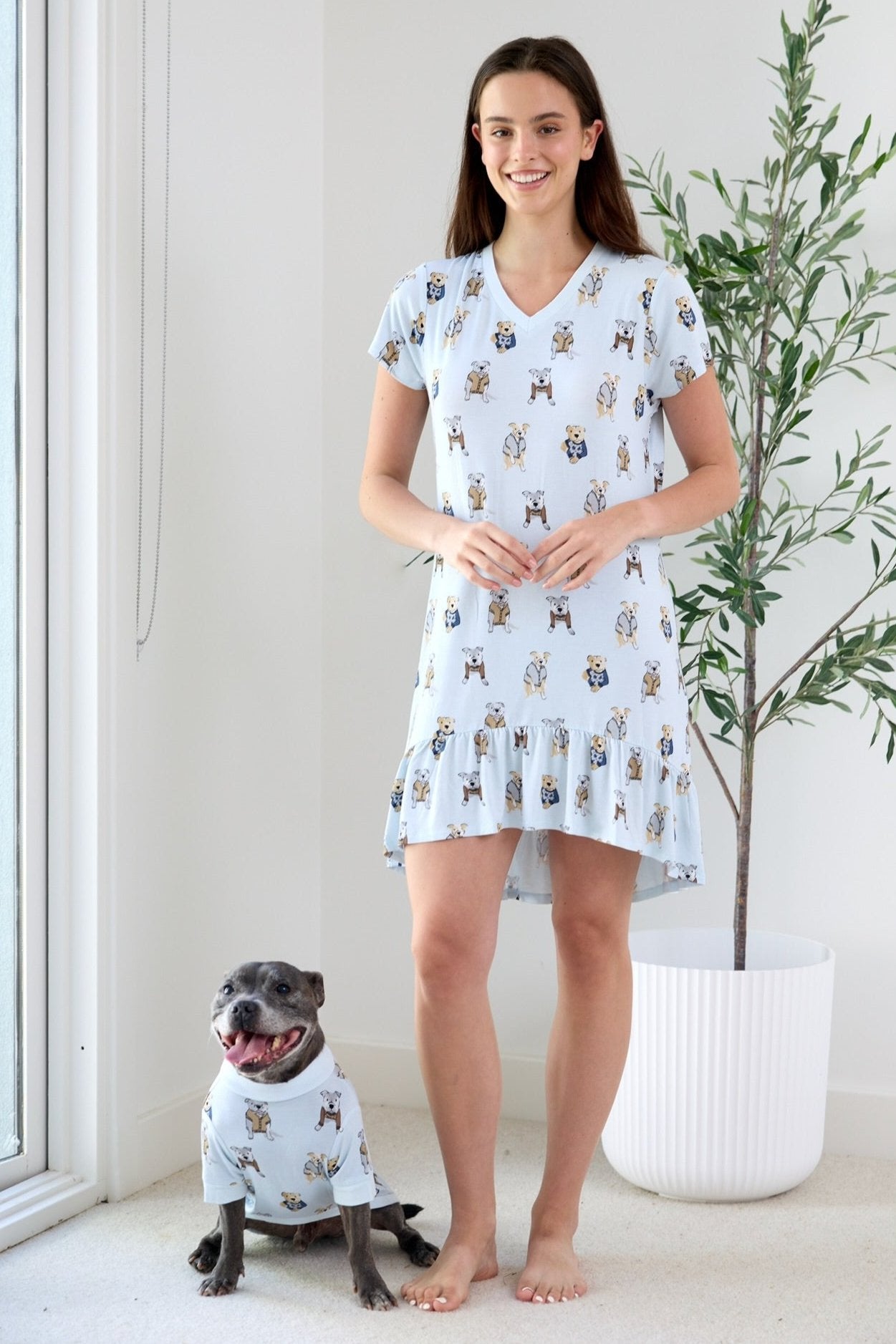 Preppy Pups Women's Nightie