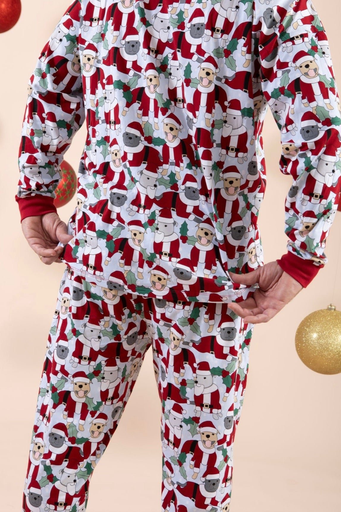 Santa Paws Men's Winter PJ Set