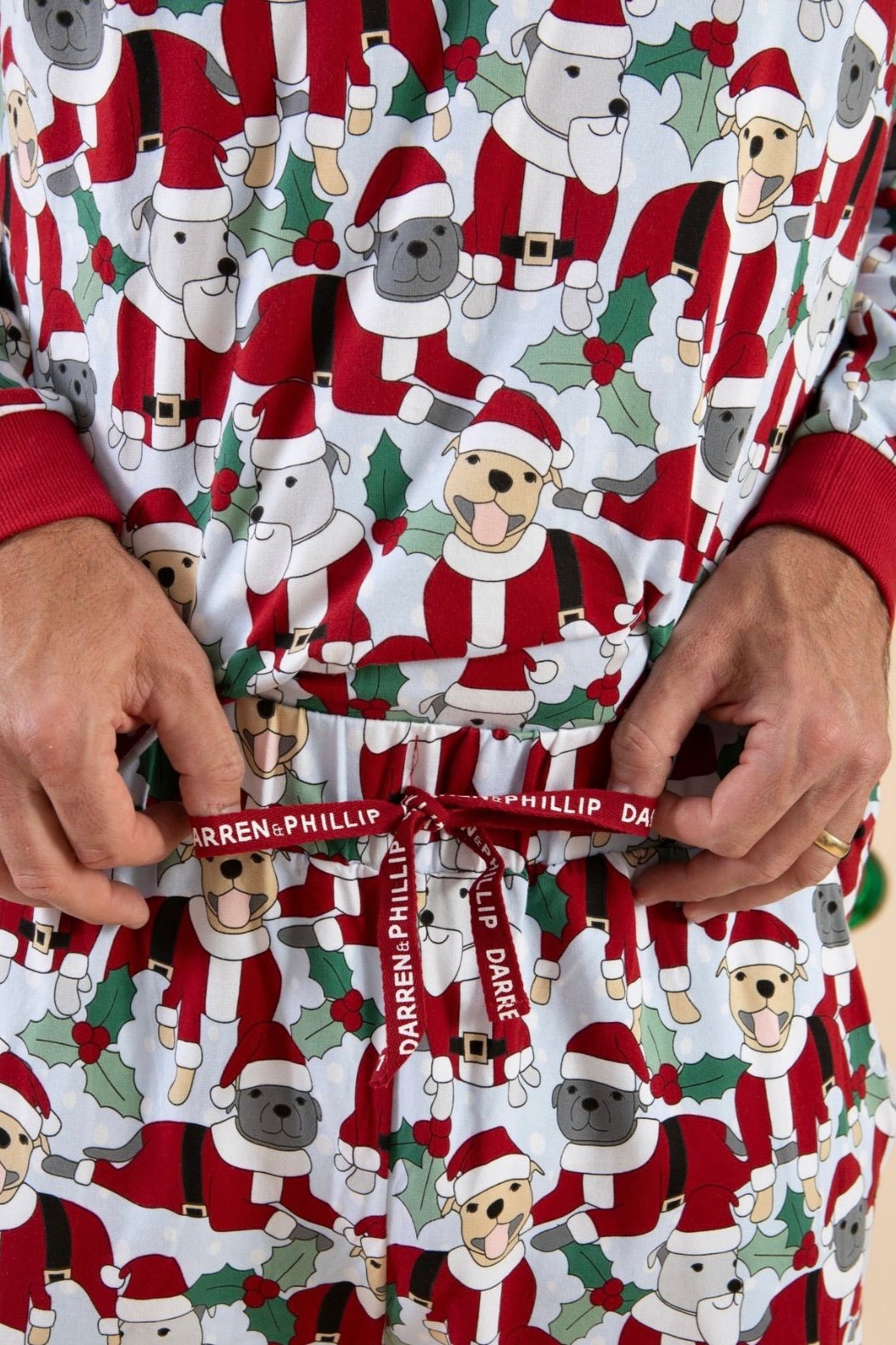 Santa Paws Men's Winter PJ Set