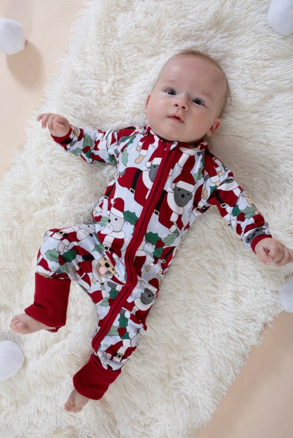 Santa Paws Baby Bodysuit