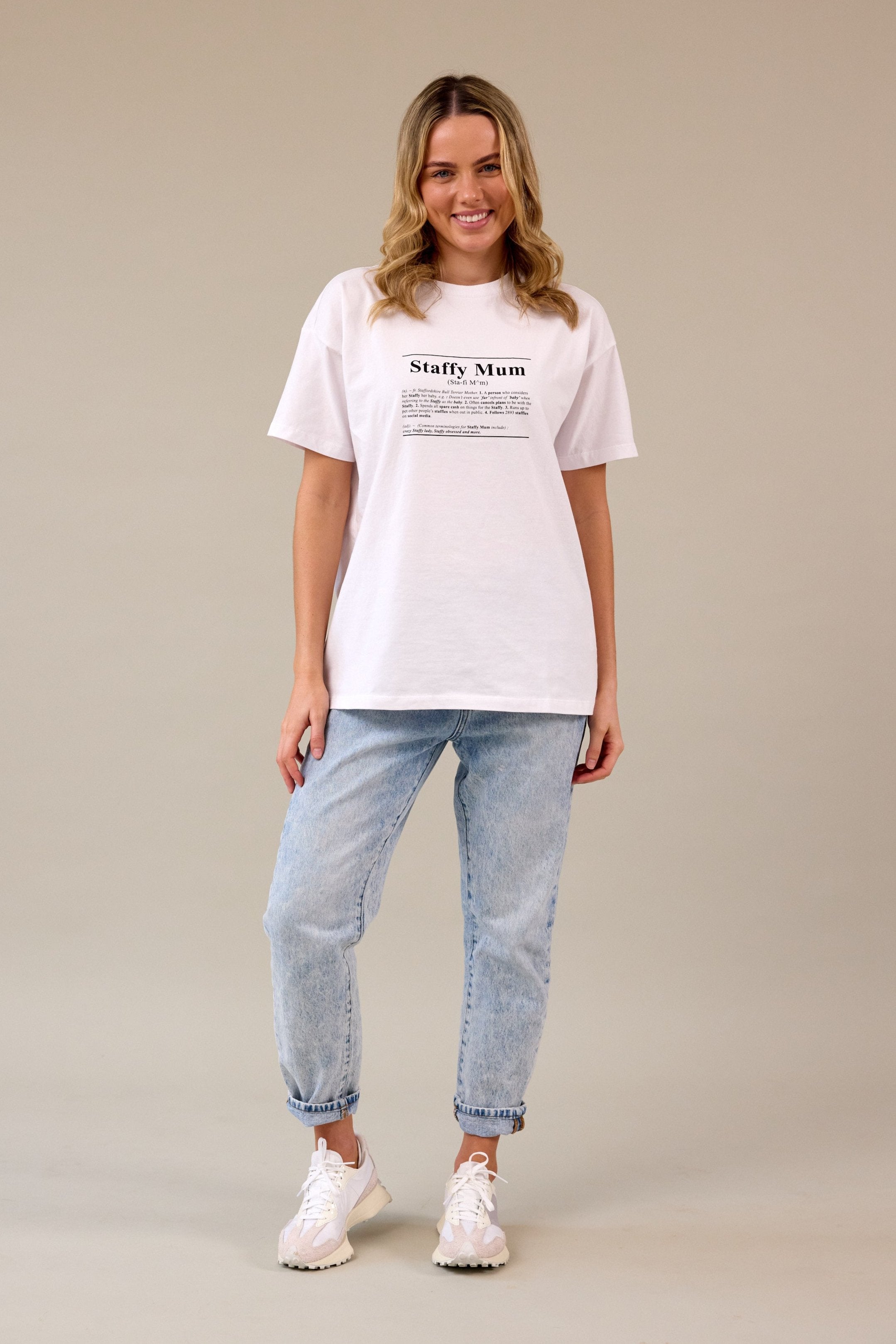 Staffy Mum Womens Tee